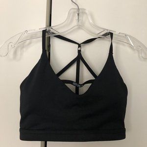 Nike Black Strappy Sports Bra